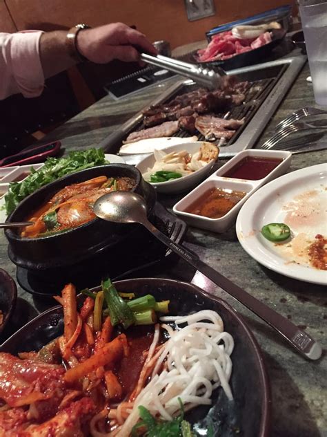 Best korean bbq las vegas nv - Now with five locations locations around Las Vegas including the T-Mobile Arena and Allegiant Stadium. View Locations. A Taste of Southern Style Prepared Meals. There is no love more heartfelt than the love for food. Here at Rollin Smoke Barbeque, we feel the same way. From our down home countrysides to our fall-off-the-bone hickory-smoked ...